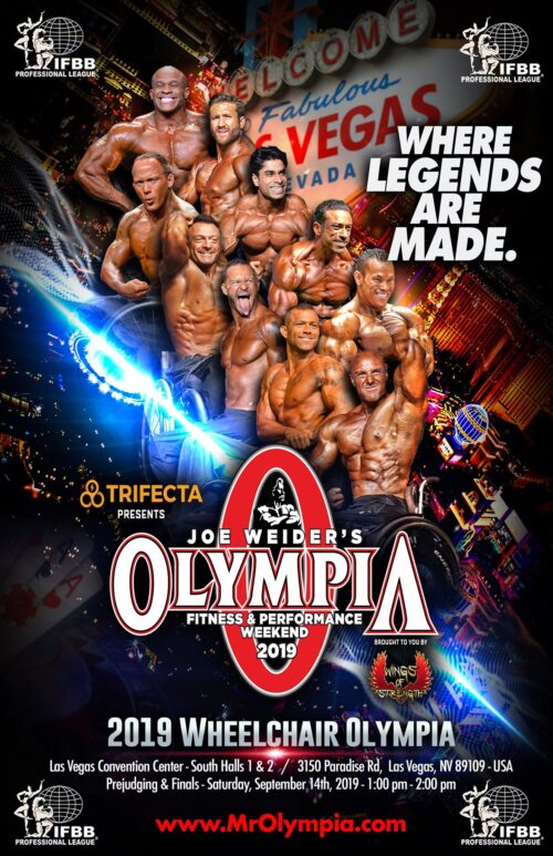 2019 IFBB Pro League Wheelchair Bodybuilding Championships - Olympia Weekend