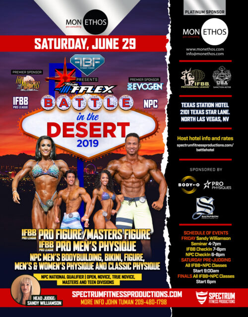 2019 IFBB Pro League/NPC Battle In The Desert