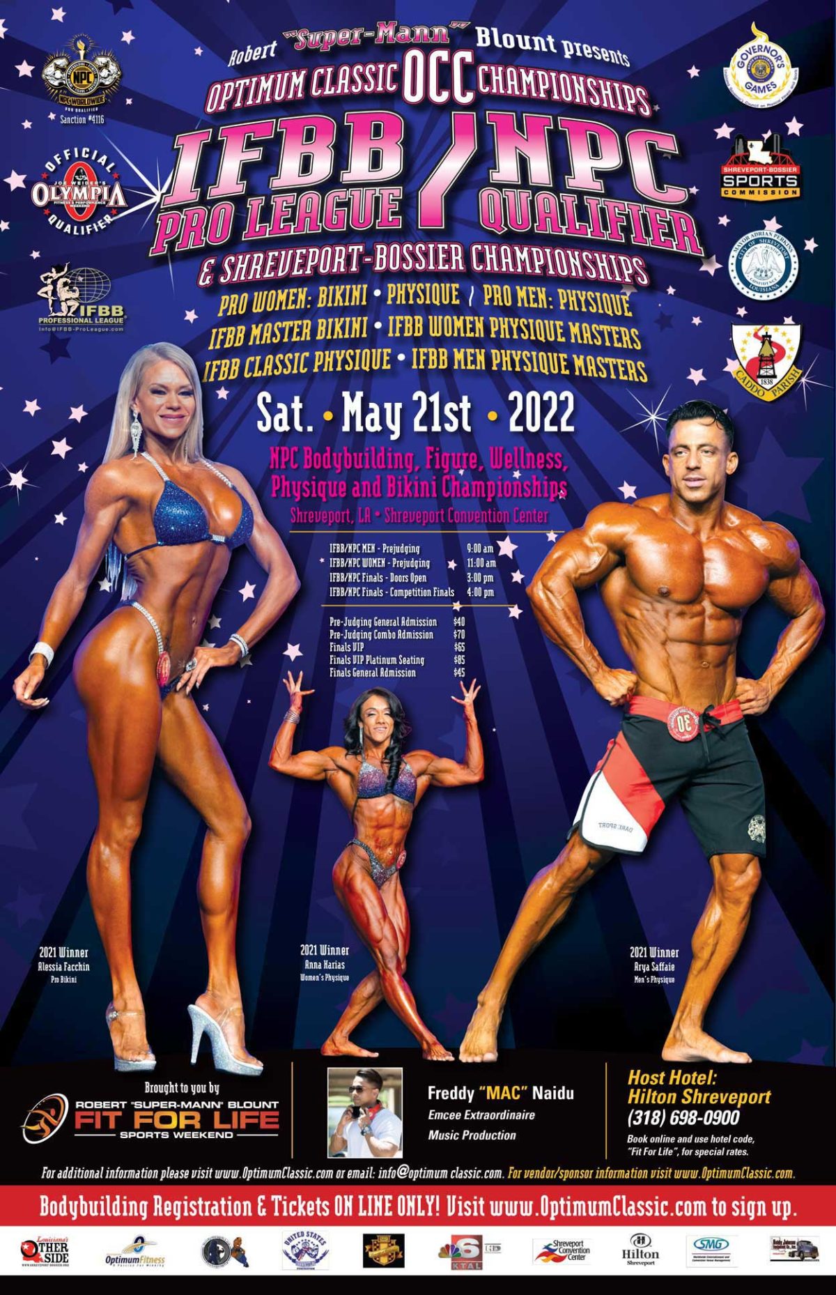 2022 Optimum Classic Championships BodyGraphics Photography