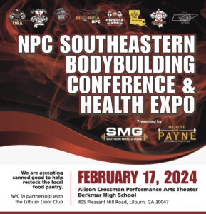 2024 NPC Southeast Bodybuilding Conference & Health Expo